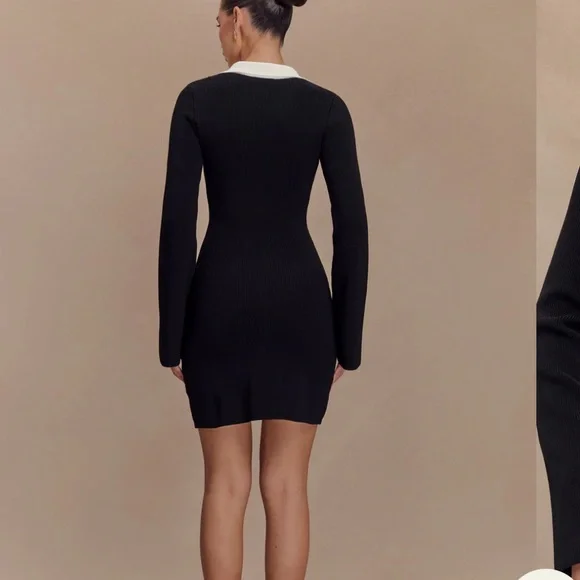 NEW Meshki Long sleeve knit dress - Picture 6 of 8